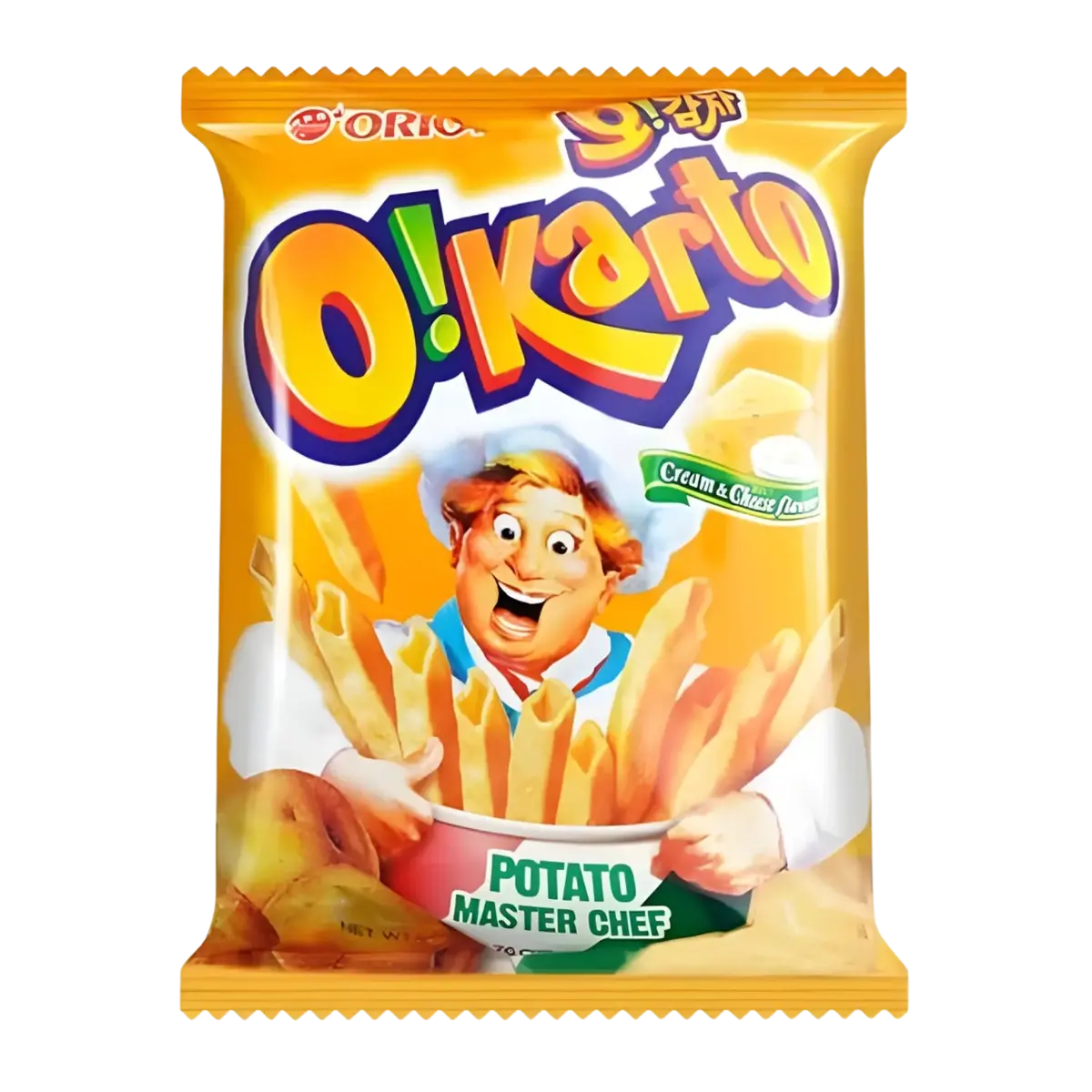 Orion O'karto Potato Master Chef Original Cream & Cheese Flavour 115G 1