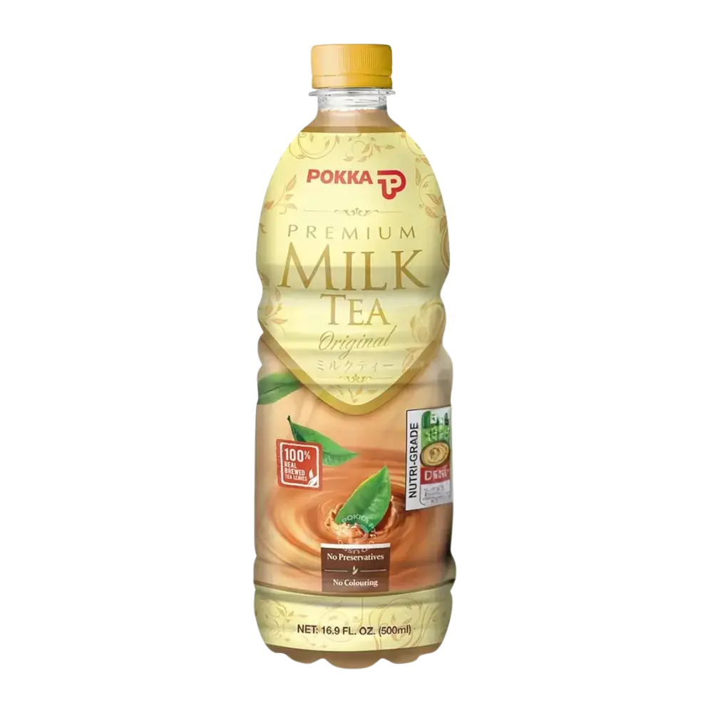 Pokka Premium Milk Tea 500Ml (Bbd: 02/2026) 1