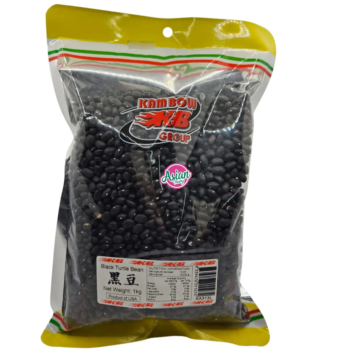 Kambow Black Turtle Bean 1Kg 1