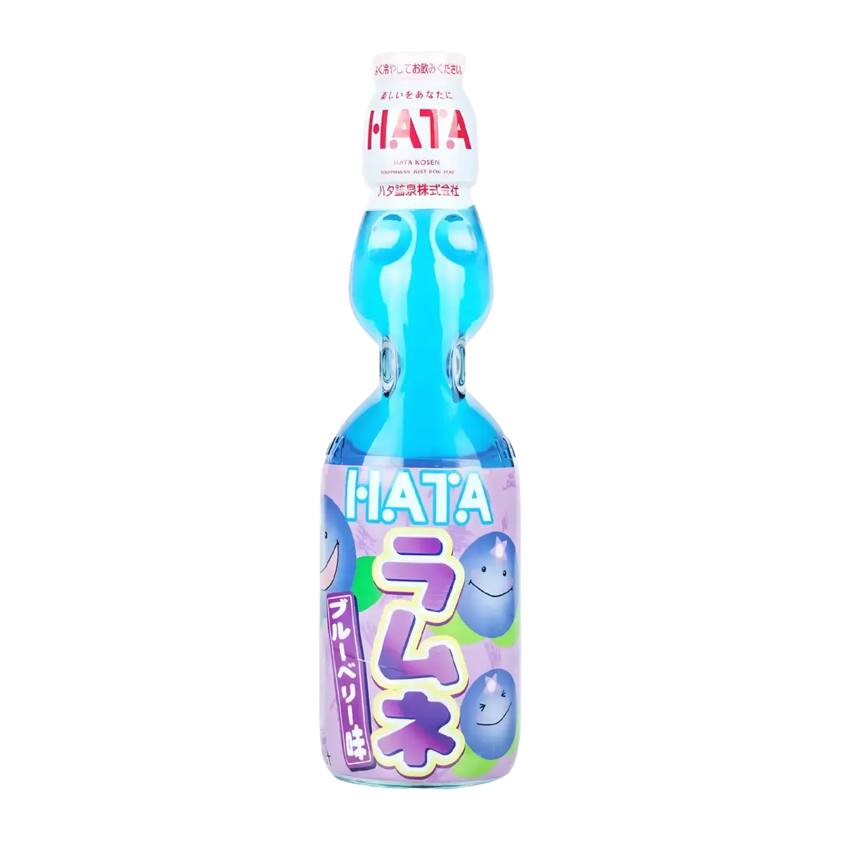 Hata Ramune Drink Blueberry 200Ml 1