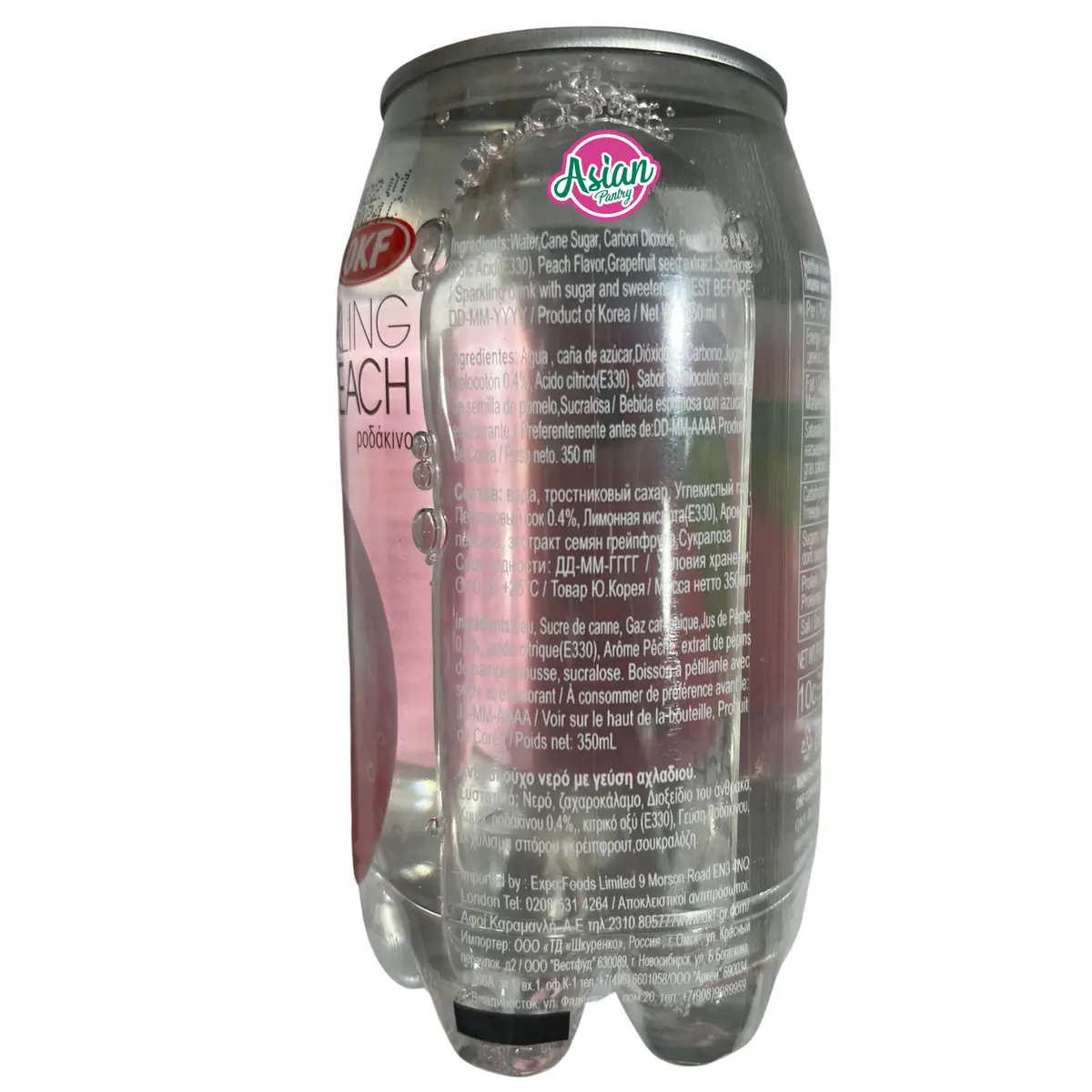 Okf Sparkling Peach Drink 350Ml 2