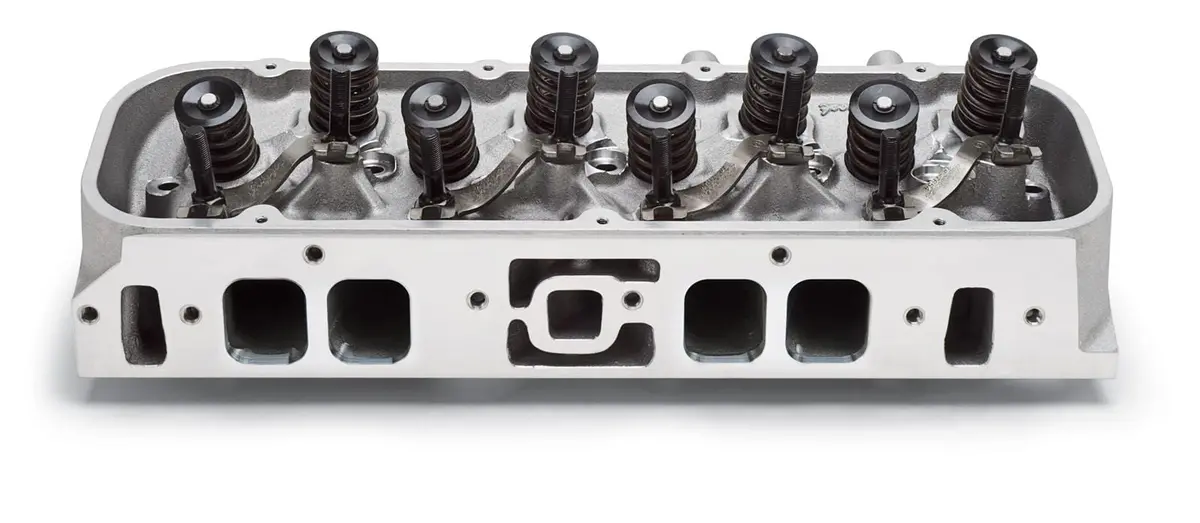 Edelbrock 60439 Performer Rpm 454-O Cylinder Heads – High-Compression Design 1