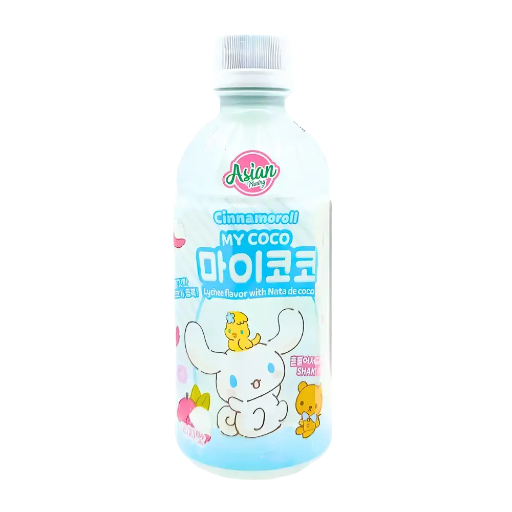 Mycoco Cinnamoroll Drink Lychee Flavour 340Ml 1