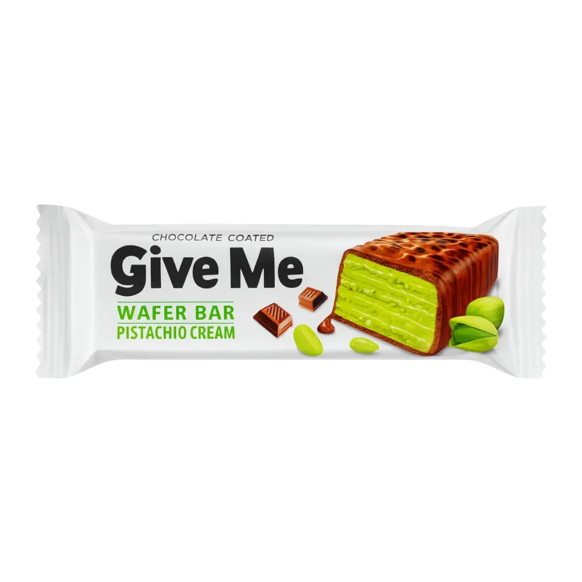 Beyoglu Give Me Wafer Bar With Pistachio Cream 40G 1