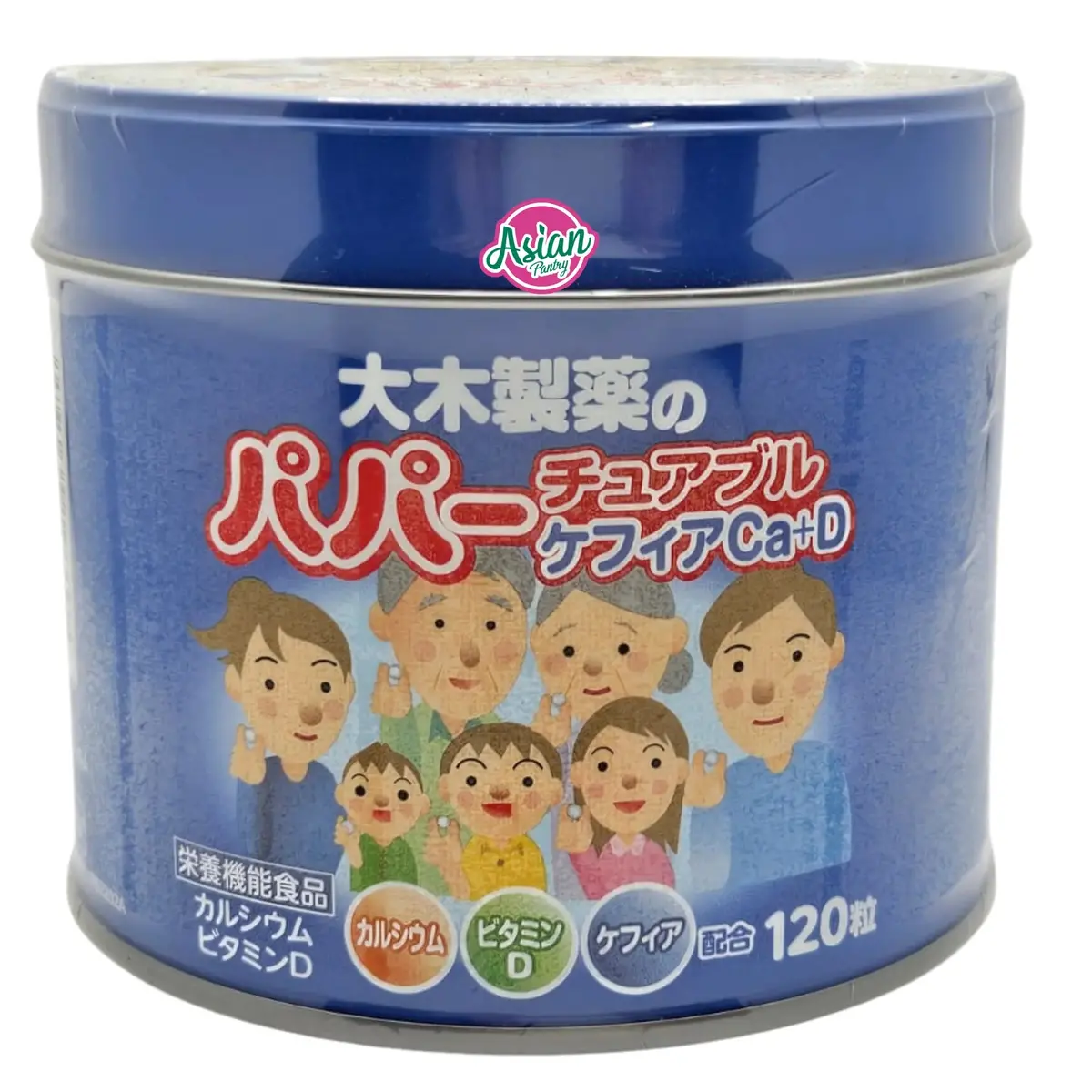 Ohki Papa Chewable Kefir (Calcium And Vitamin D) Supplements 120G 1