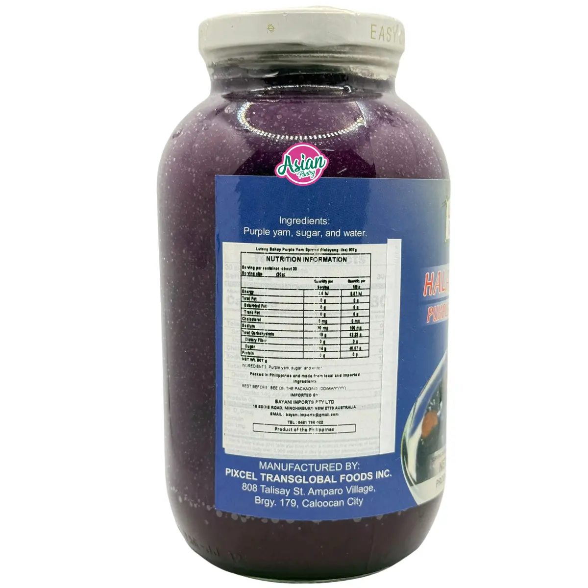 Lutong Bahay Purple Yam Spread (Ube Halaya) 907G 2