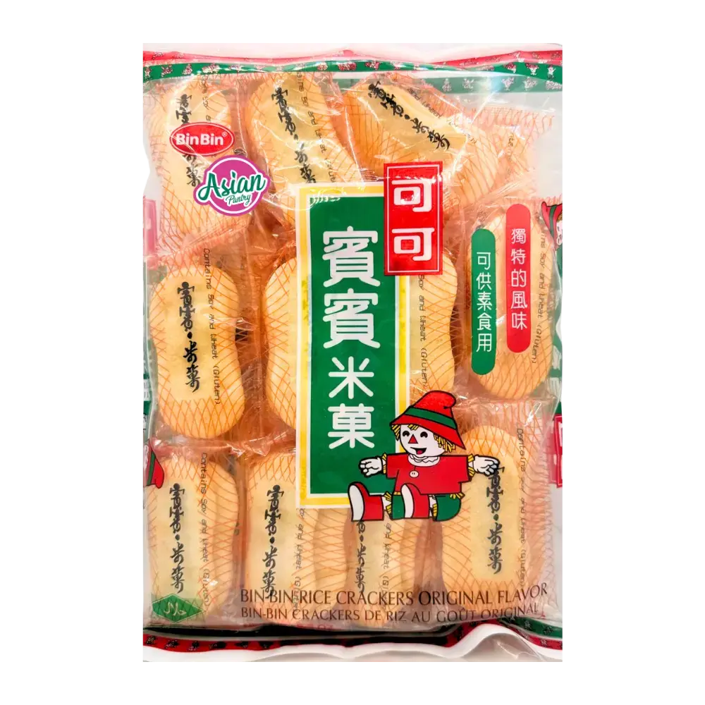 Bin Bin Rice Crackers Original 150G 1