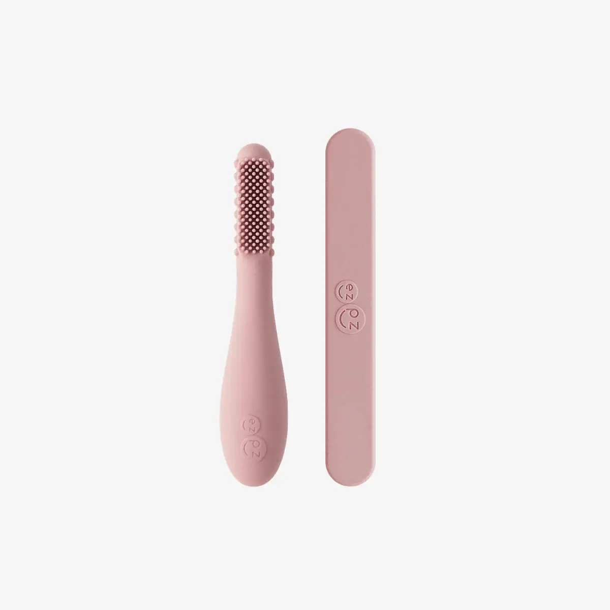 Baby-Led Toothbrush + Sensory Tongue Depressor Dual Pack 1