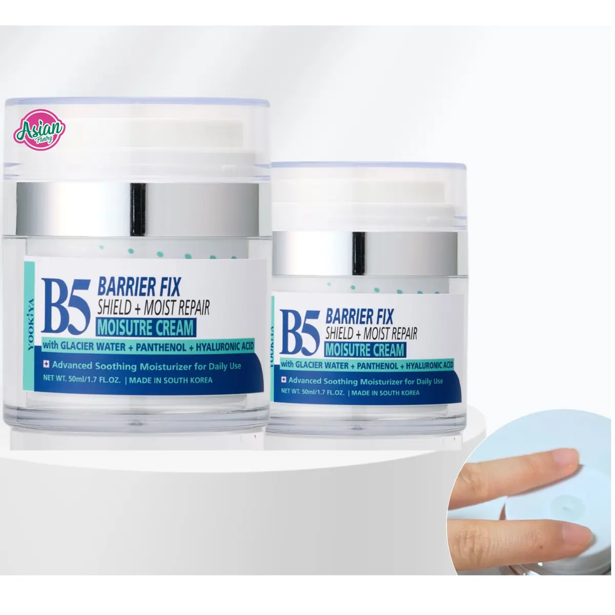 Yookiya B5 Barrier Fix Shield + Moist Repair Moisturizing Cream 50Ml 2