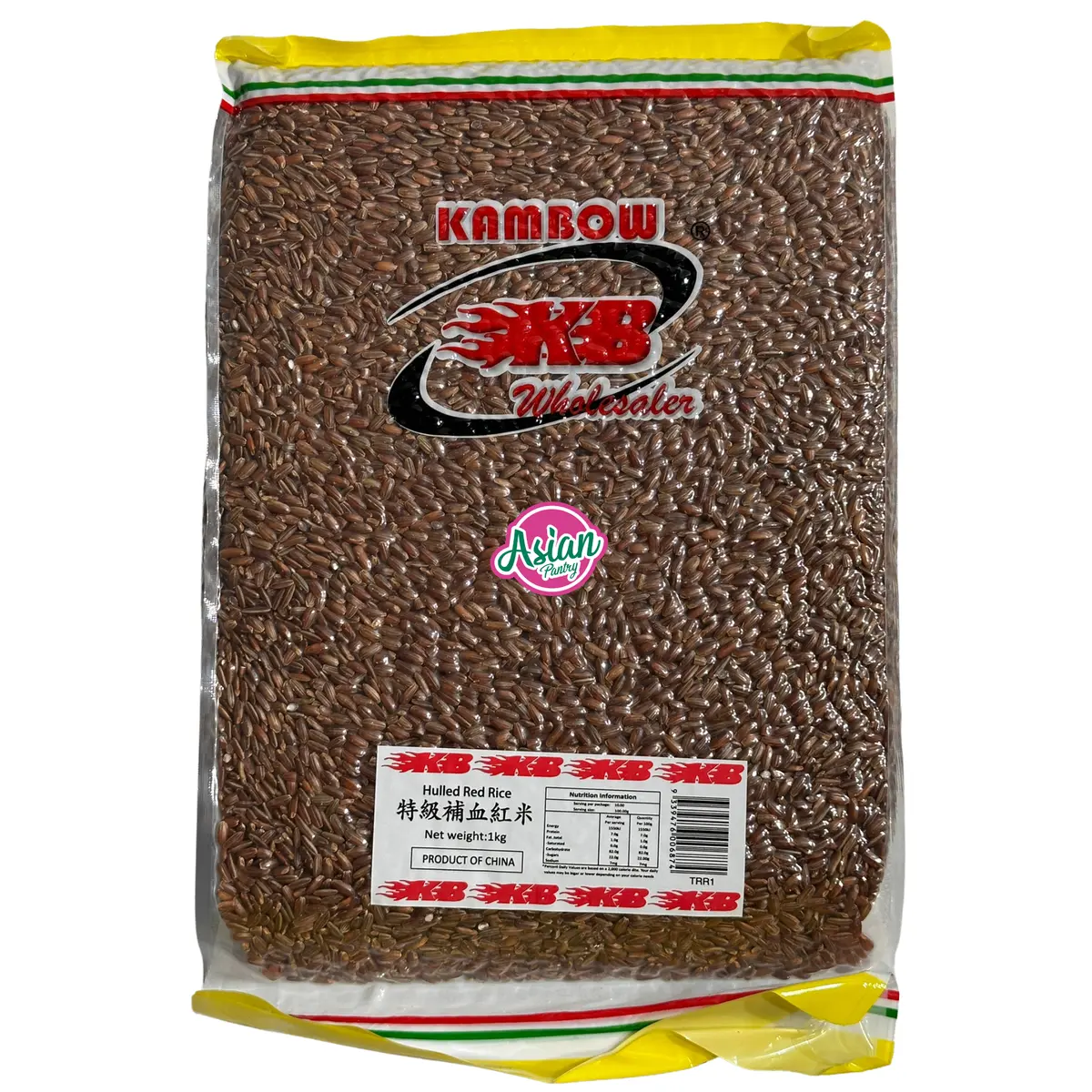 Kambow Hulled Red Rice 1000G (Bbd: 15/06/2025) 1
