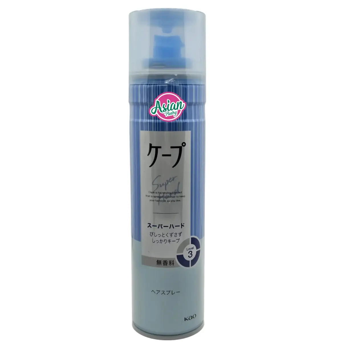 Kao Cape Super Hard Hair Spray (Fragrance-Free) 180G 1