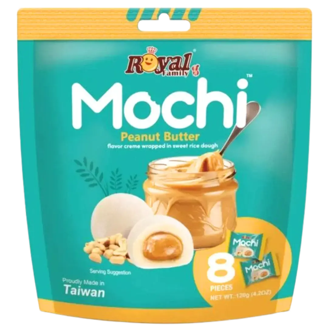 Royal Family Gluten Free Mochi Peanut 120G 1