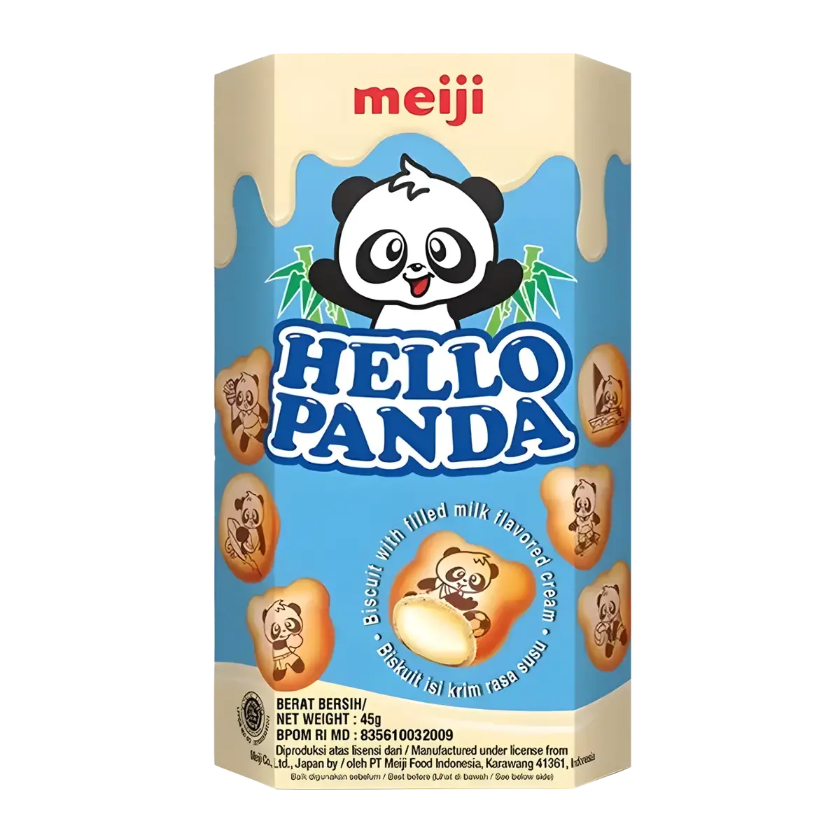 Meiji Hello Panda Milk Flavour 42G 1