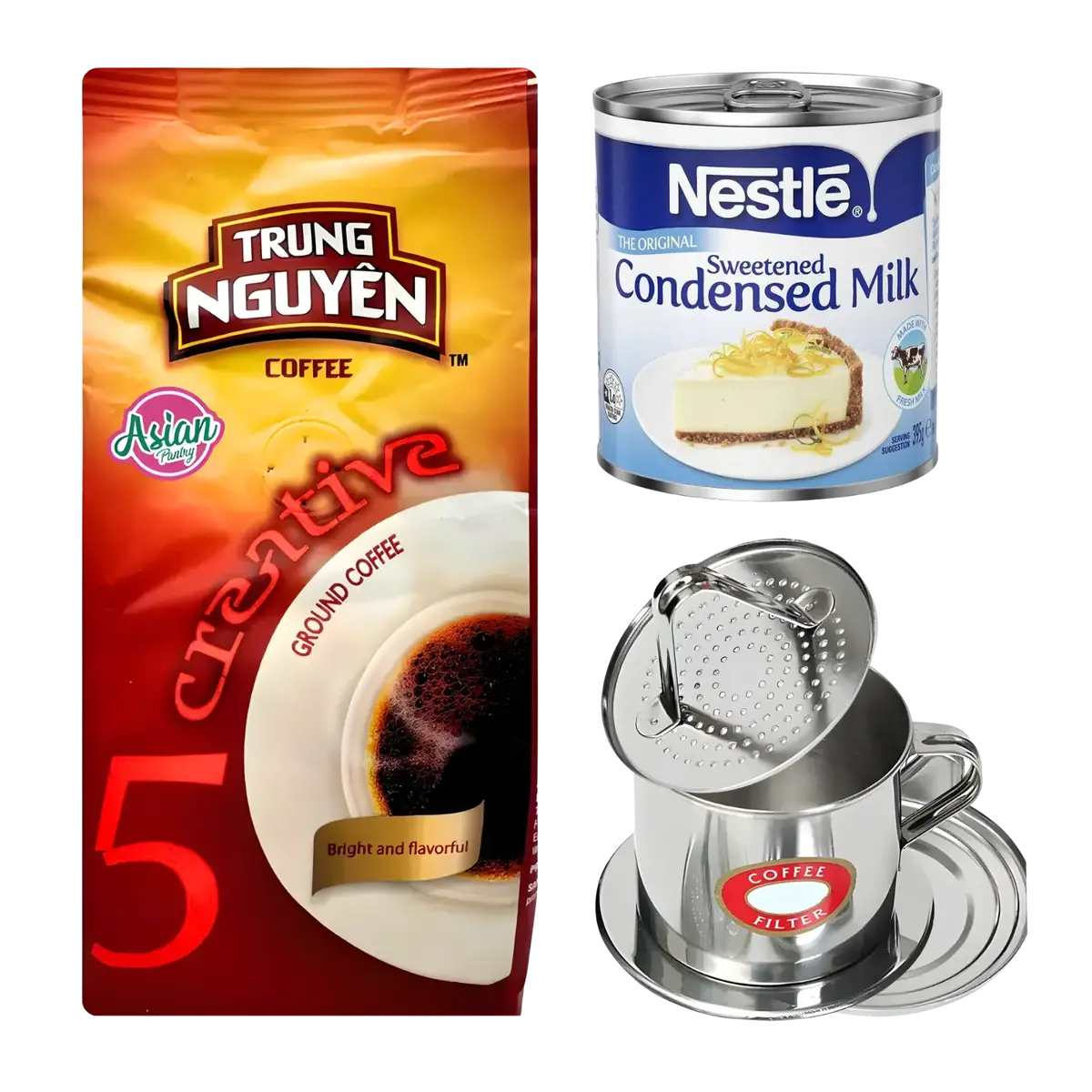 Asian Pantry Trung Nguyen No.5 Coffee Bundle 1