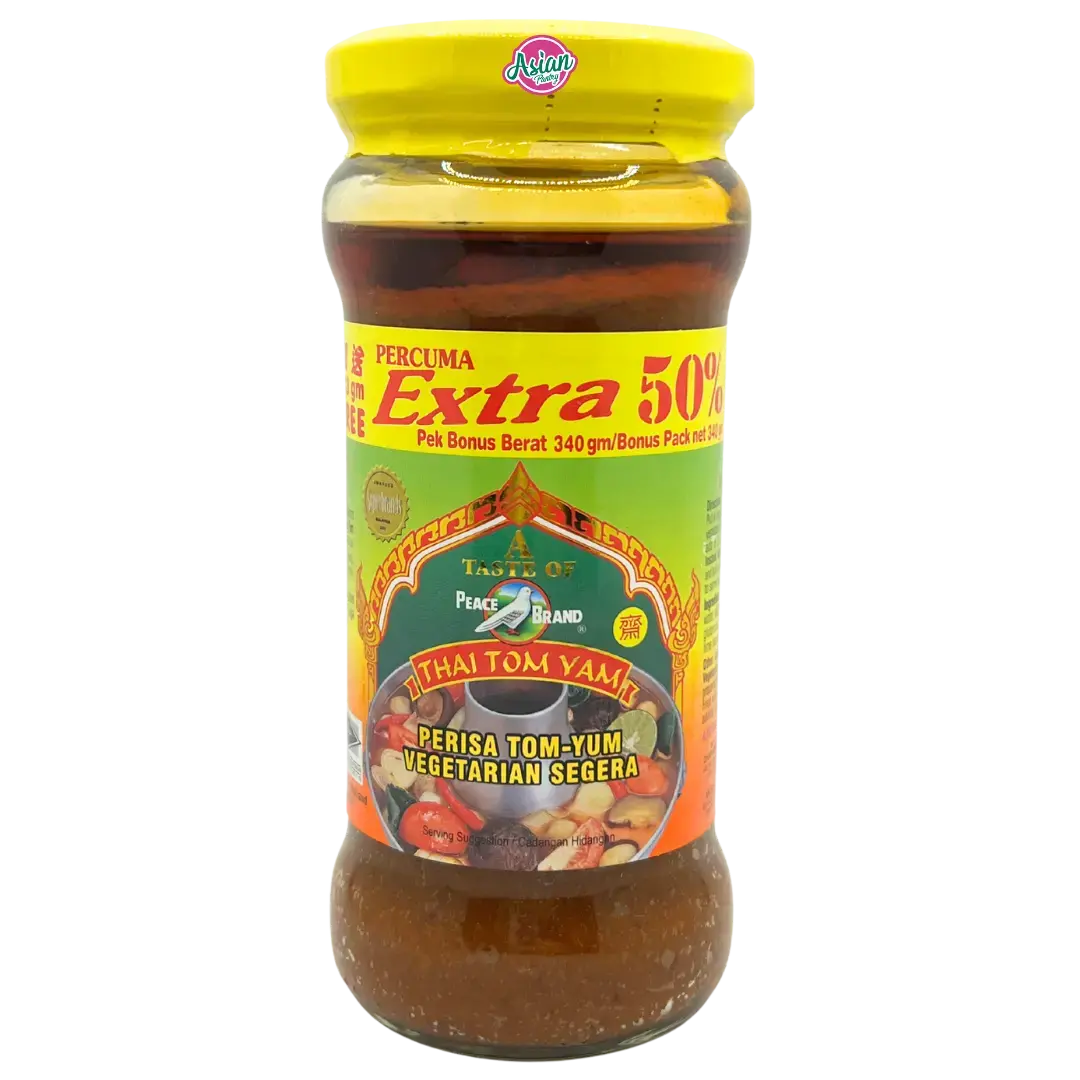 Peace Brand Vegetarian Tom Yam Paste 227G 1