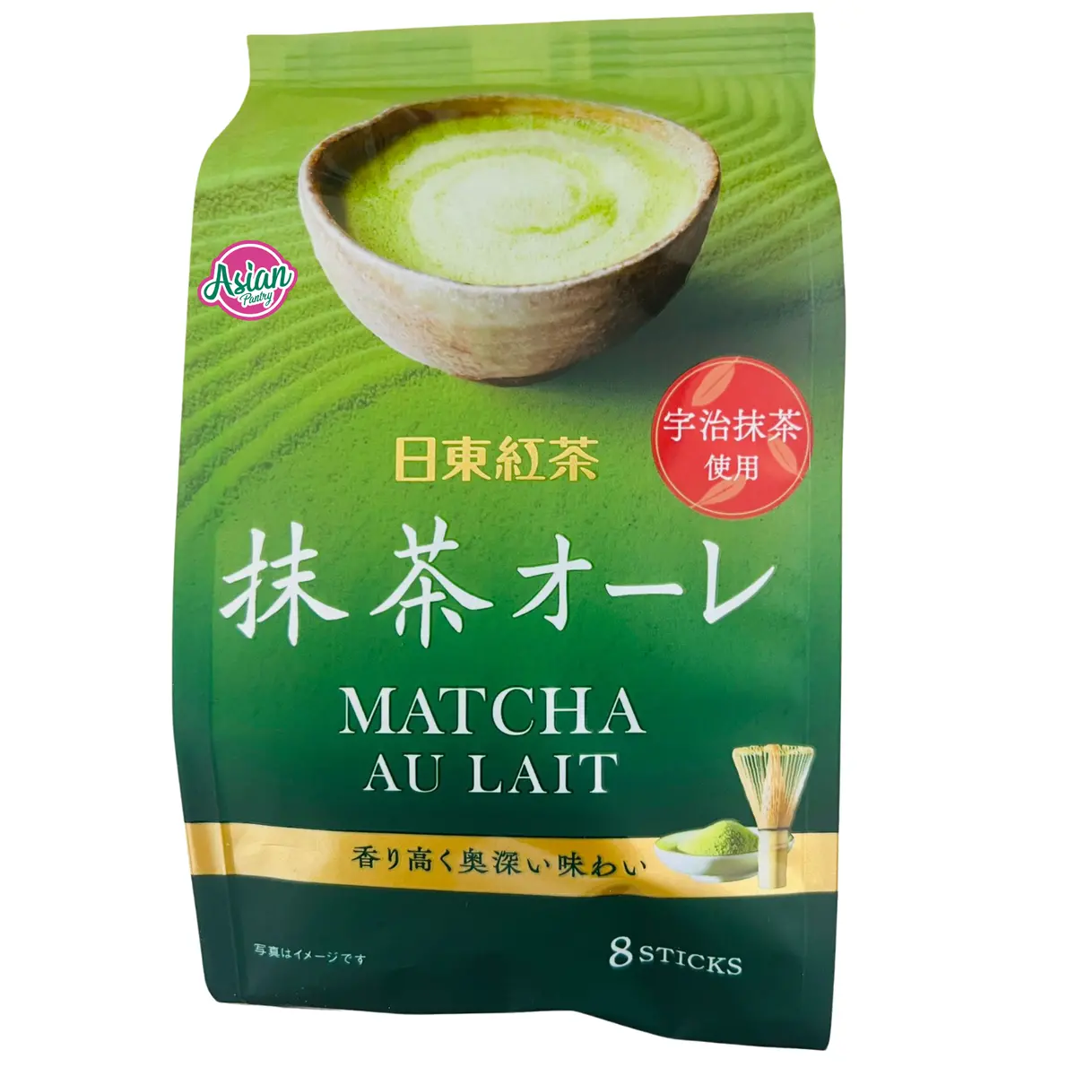Nittoh Matcha Au Lait 8Pcs 120G 1