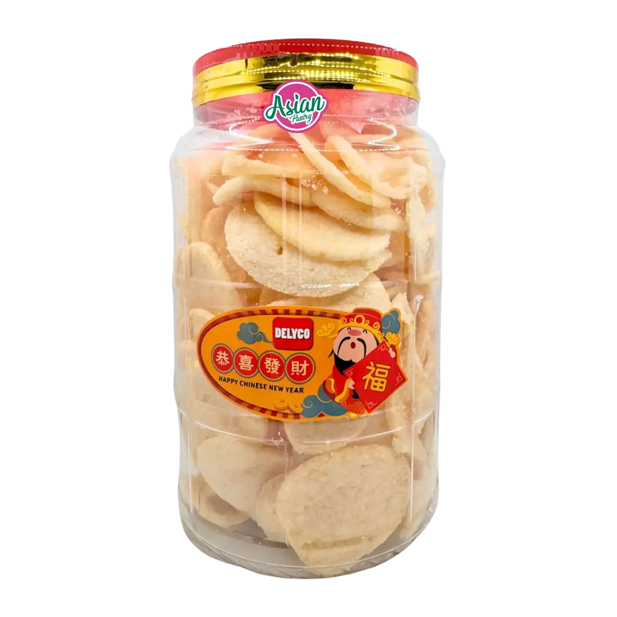 Delyco Mini Prawn Flavoured Cracker 140G 1