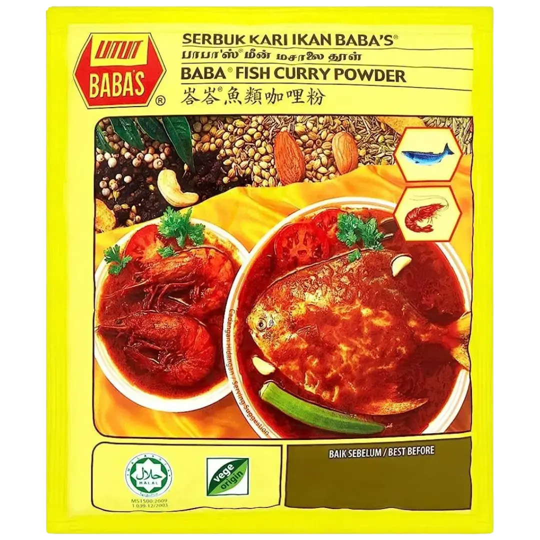 Baba's Fish Curry Powder 250G 1
