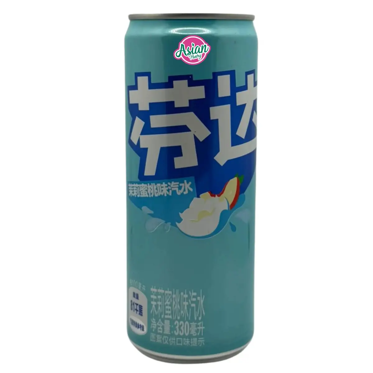 Fanta Jasmine Peach Flavour Soda 330Ml 1