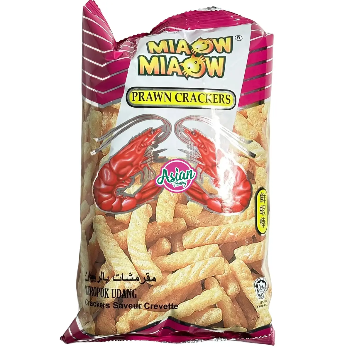 Miaow Miaow Prawn Crackers  50G 1