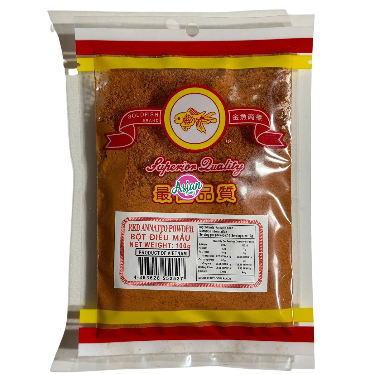 Goldfish Brand Red Annatto Powder  100G 1