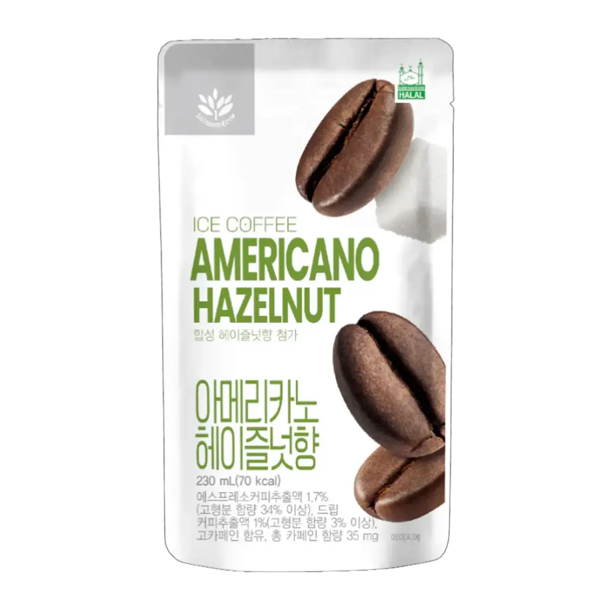 Balance Grow Ice Coffee Americano Hazelnut 230Ml 1