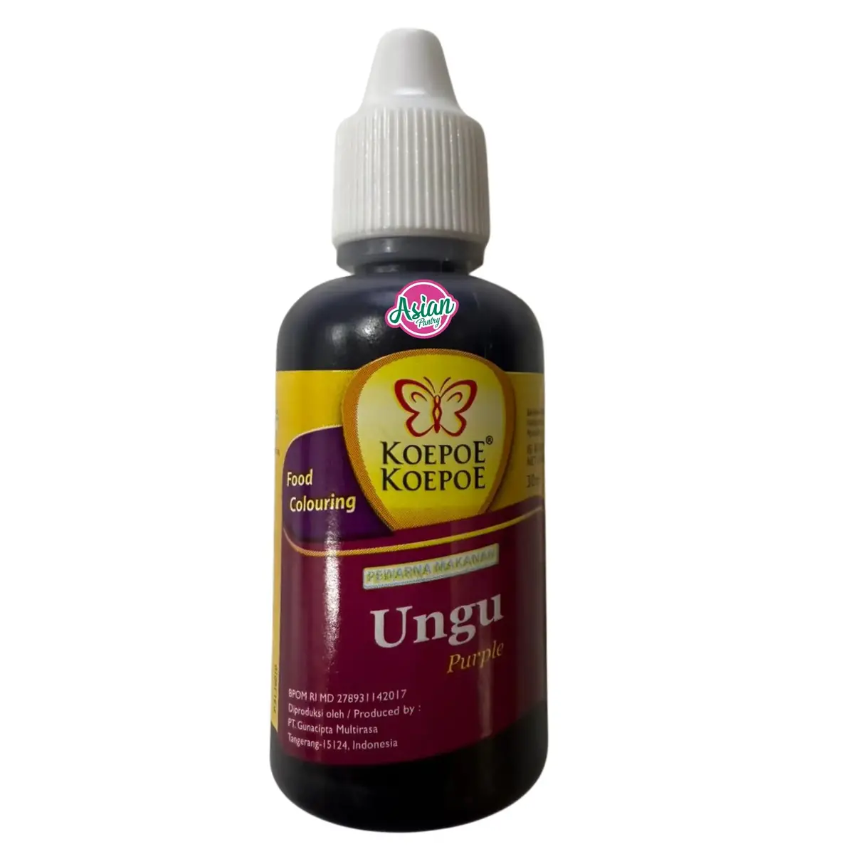 Koepoe Koepoe Food Colouring - Purple/Ungu 30Ml 1