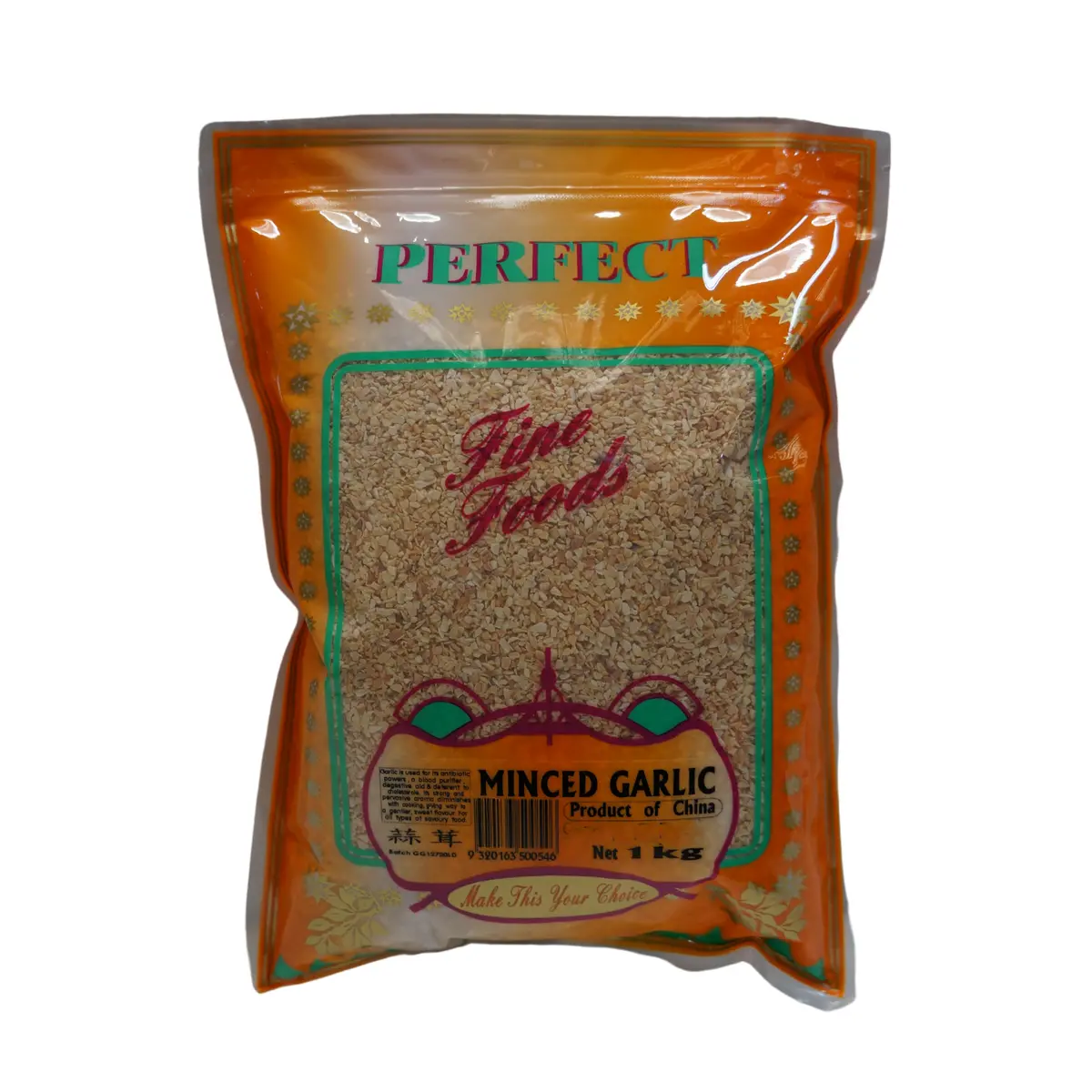 Perfect Fine Foods Minced Garlic 1Kg 1