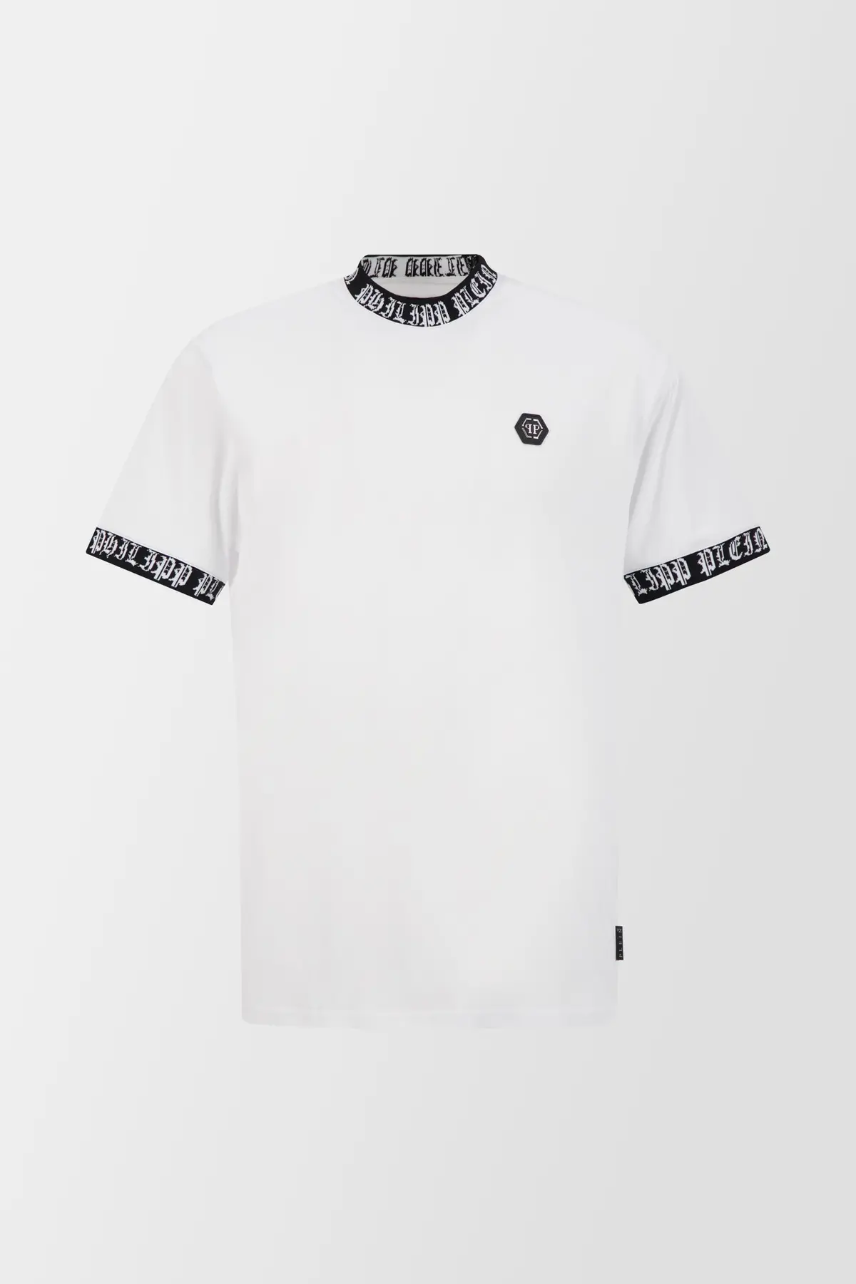 Philipp Plein White Round Neck Ss T-Shirt 1