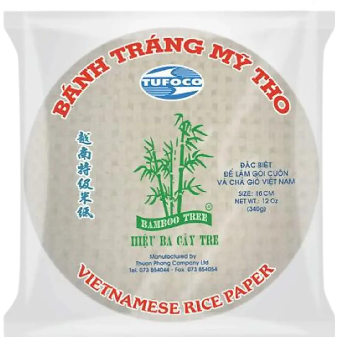 Bamboo Tree Rice Paper Round 16Cm 340G 1