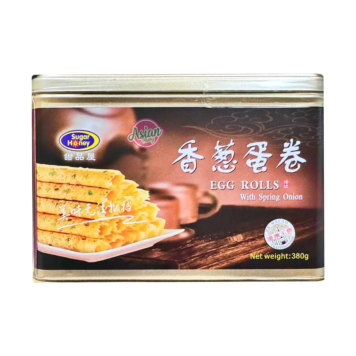 Sugar Honey Egg Rolls With Spring Onion 380G (Bbd: 20/02/2026) 1