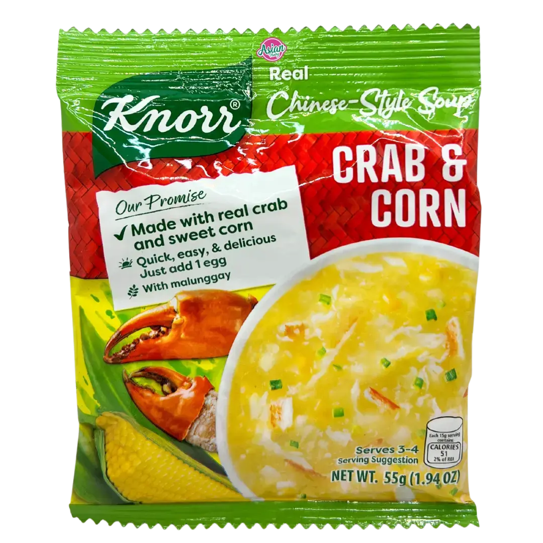 Knorr Crab & Corn Instant Soup 55G 1