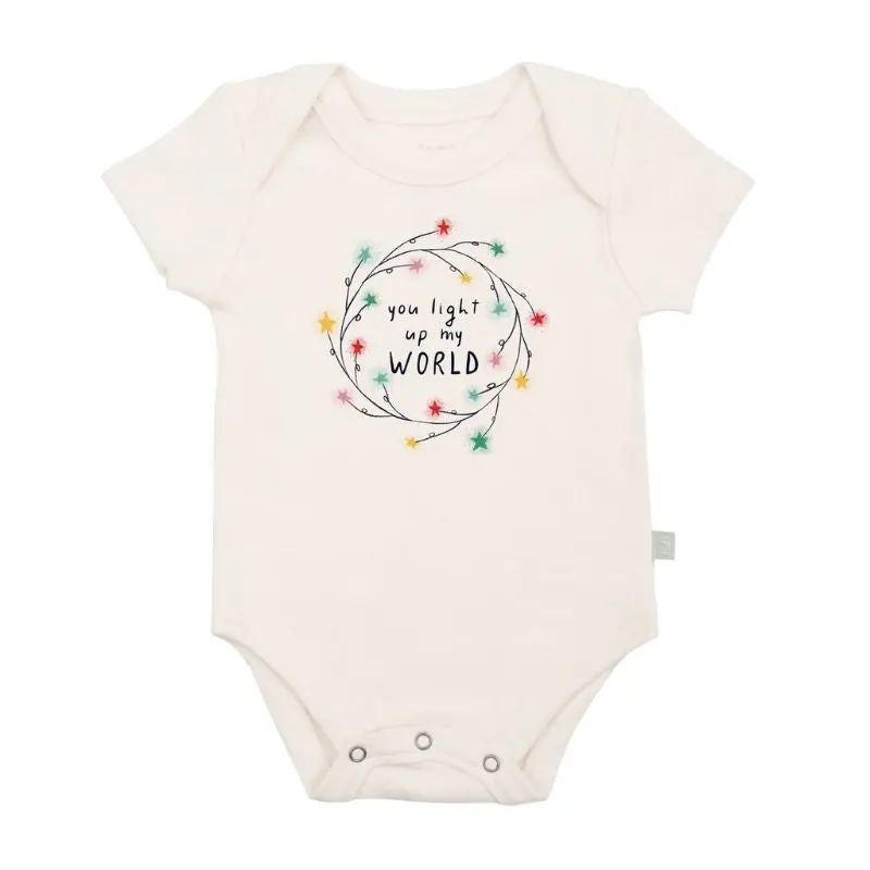 Holiday Graphic Short Sleeve Bodysuit 1