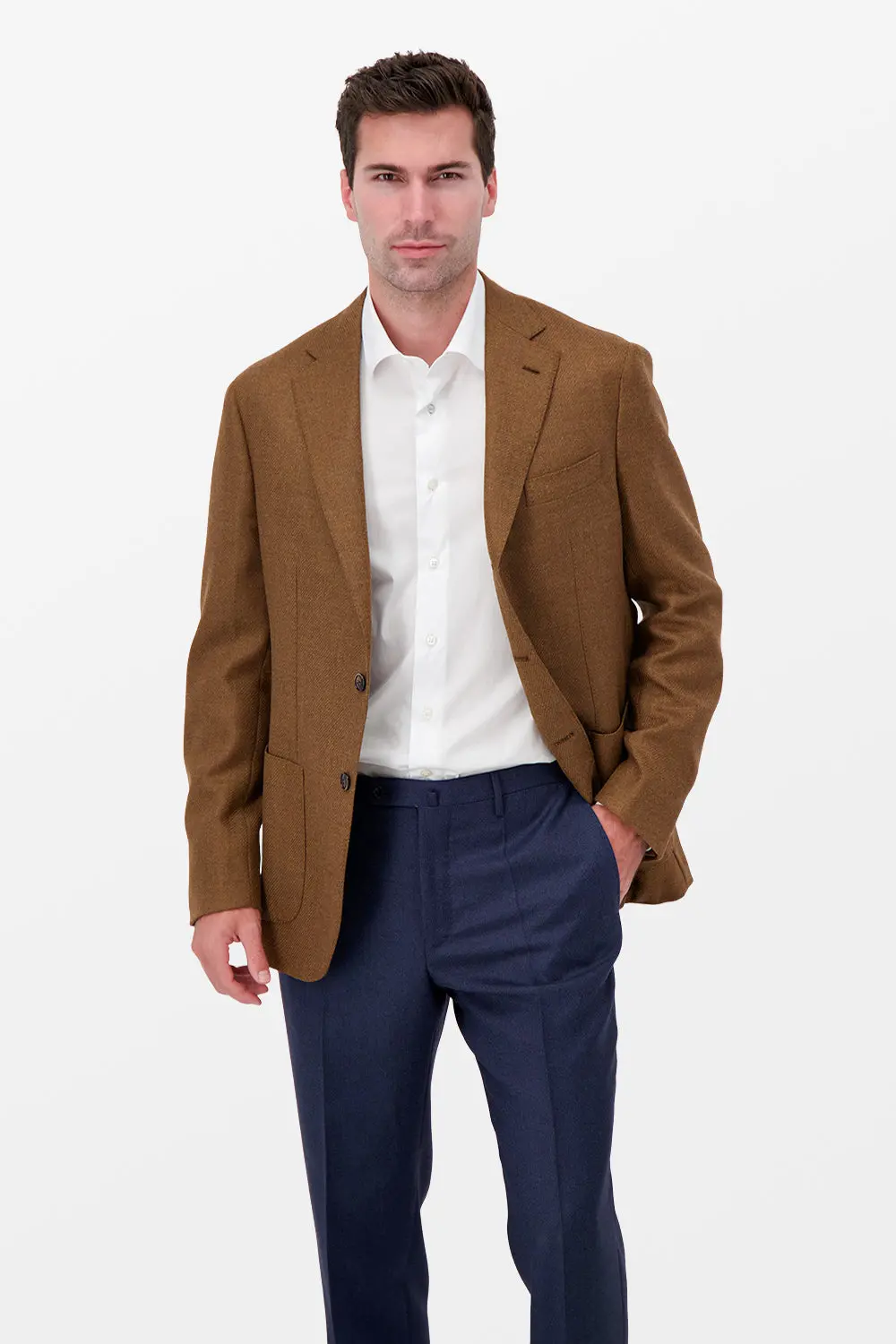 Barba Napoli Brown Jimmy Blazer 1