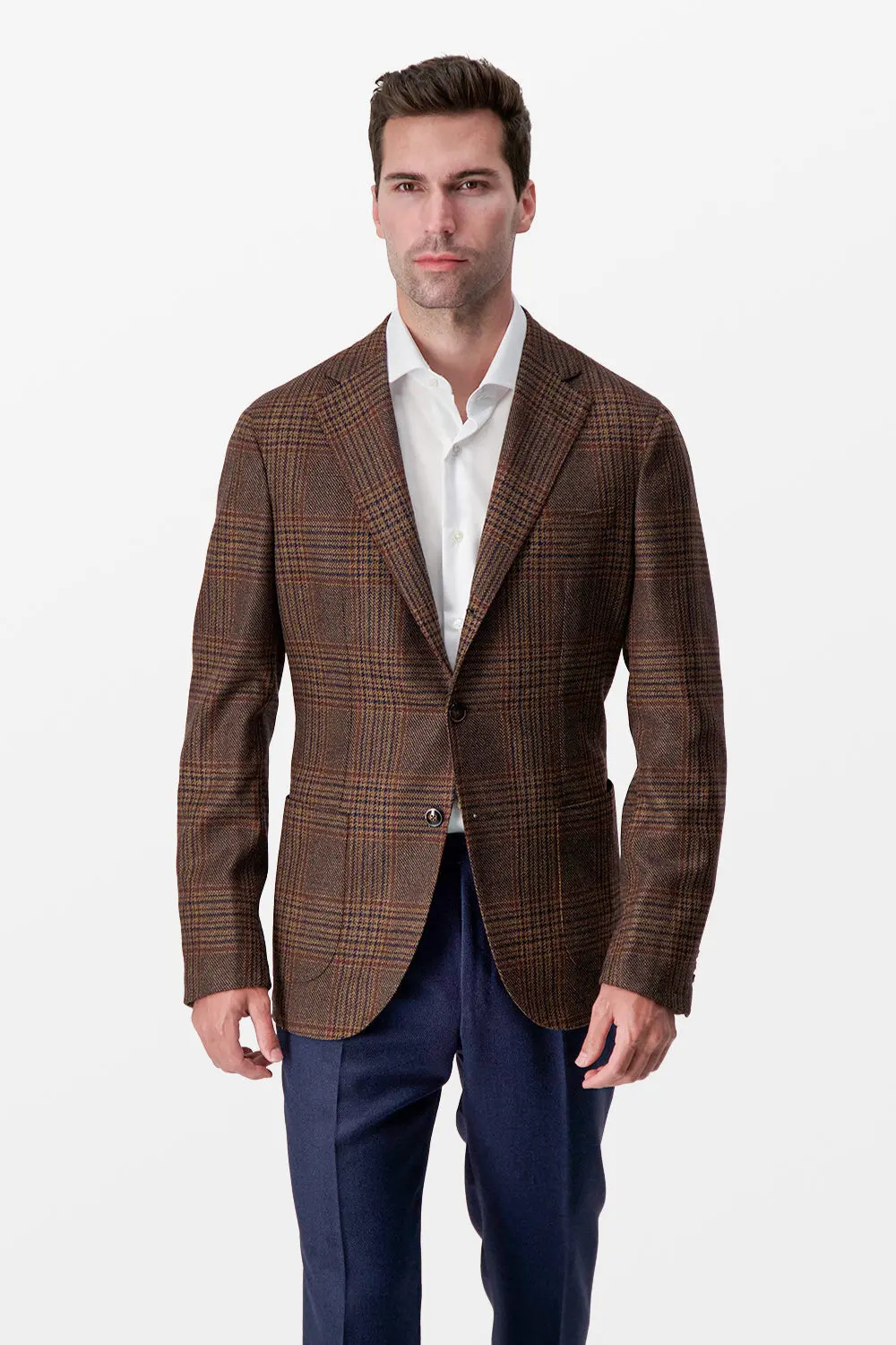 Barba Napoli Brown Jimmy Blazer 1