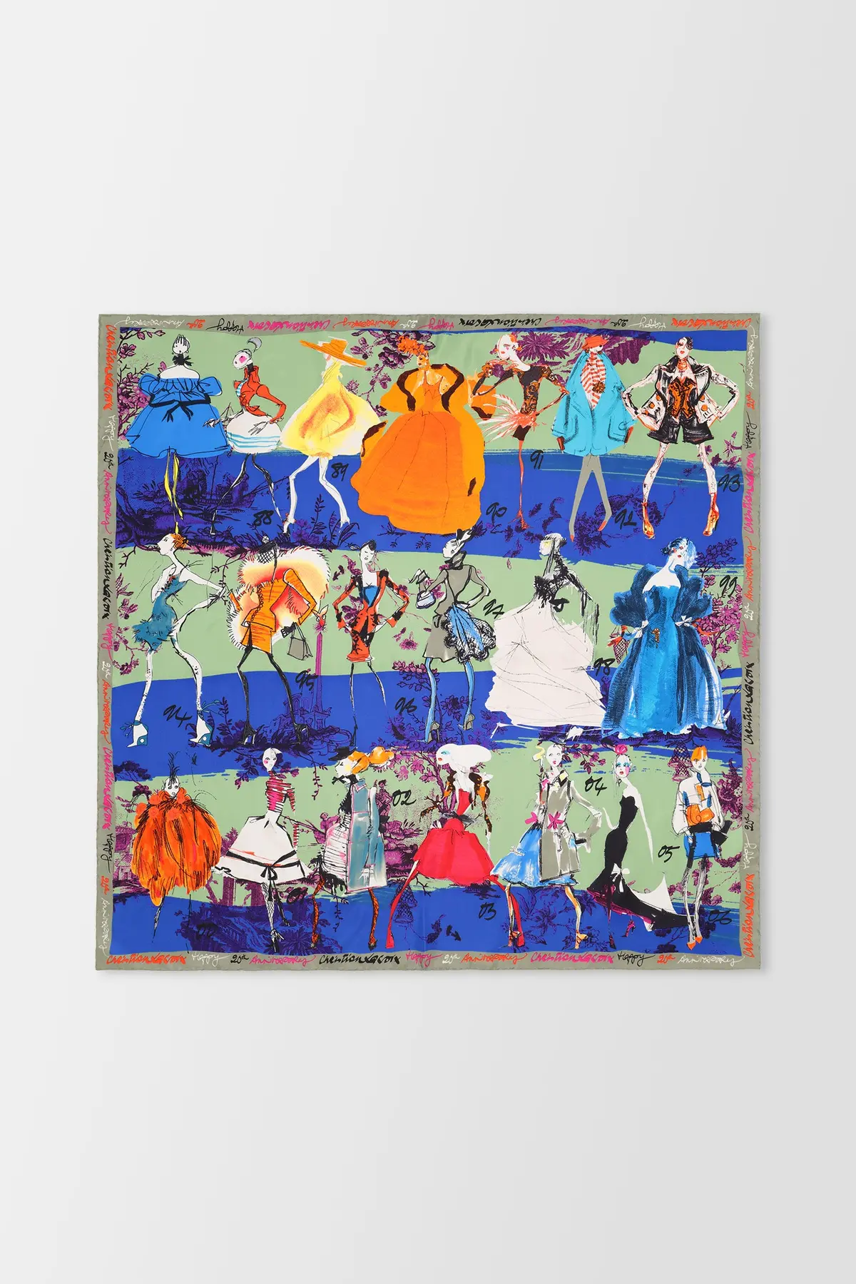 Christian Lacroix Blue/Green 20 Ans 1