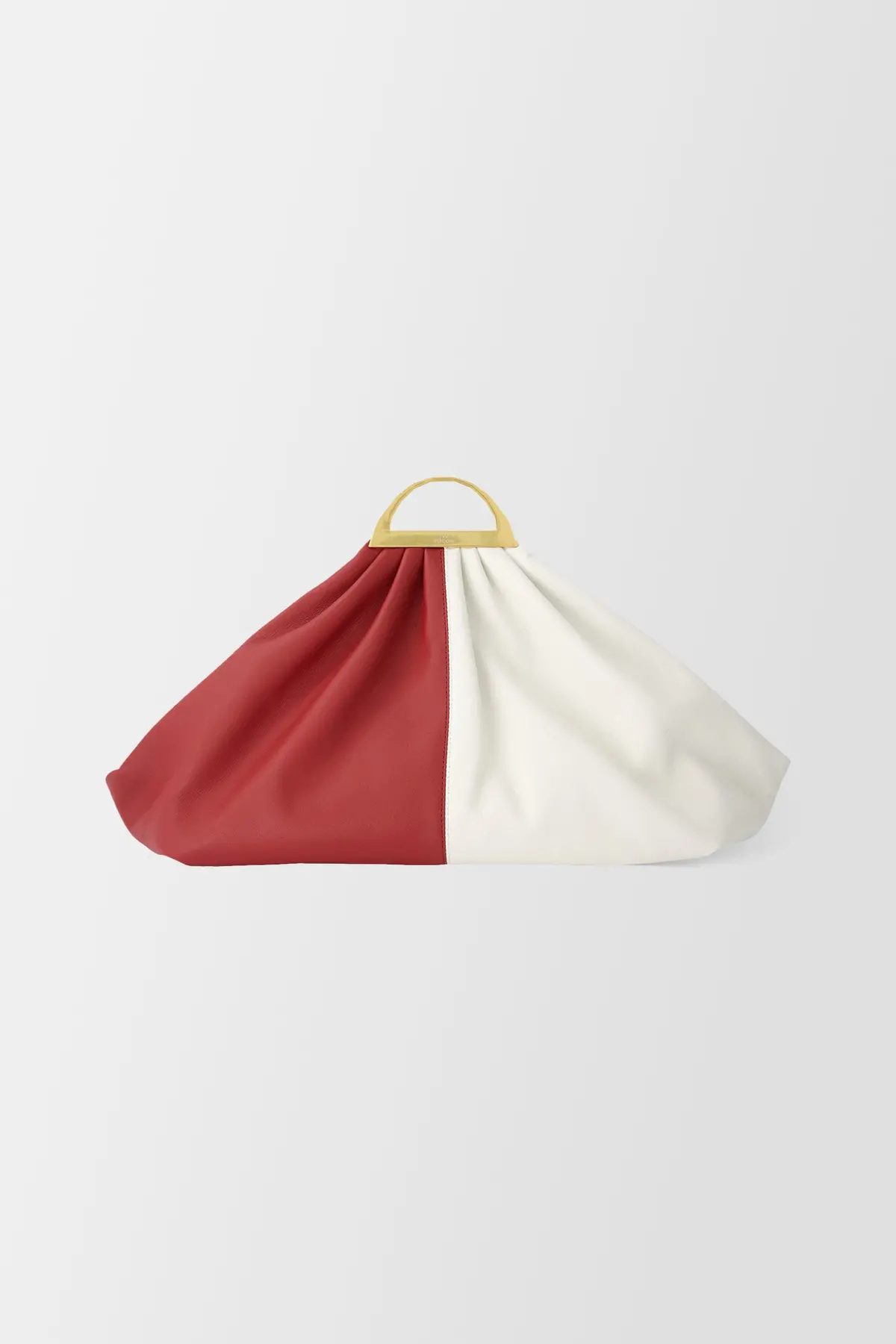 The Volon Wine/White Gabi Handbag 1