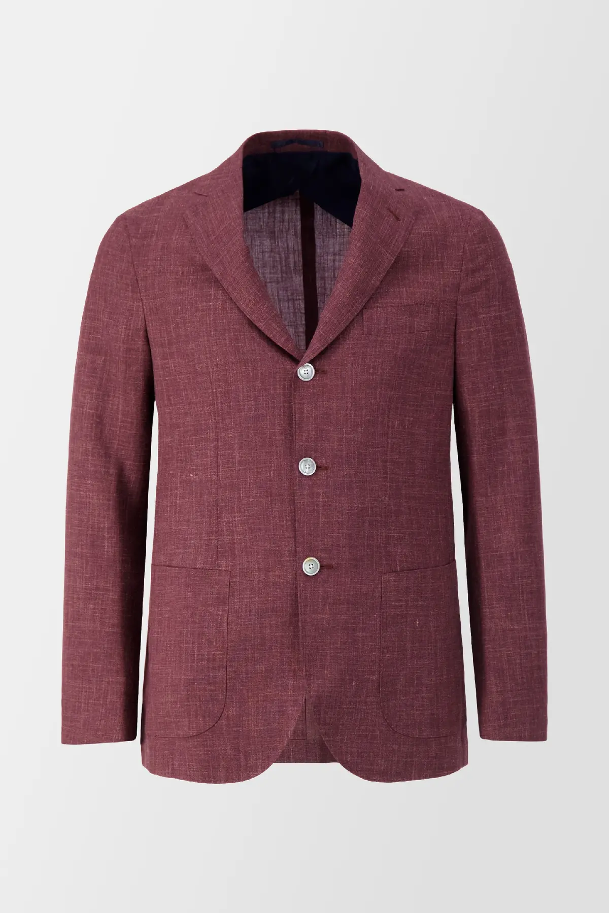 Barba Napoli Burgundy Jimmy Blazer 1