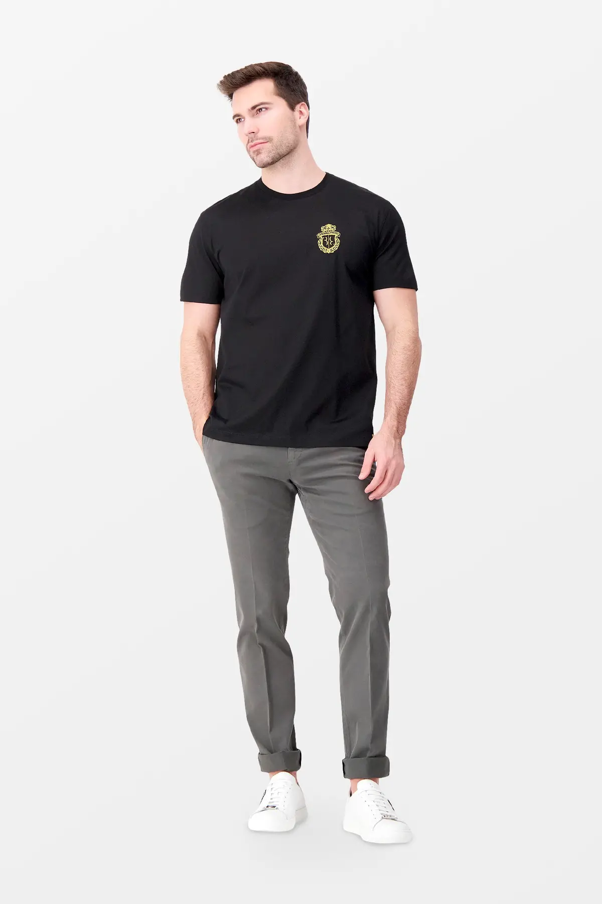 Billionaire Black Ss Crest T-Shirt 5
