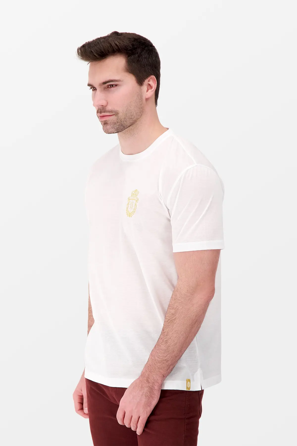 Billionaire White Ss Crest T-Shirt 3