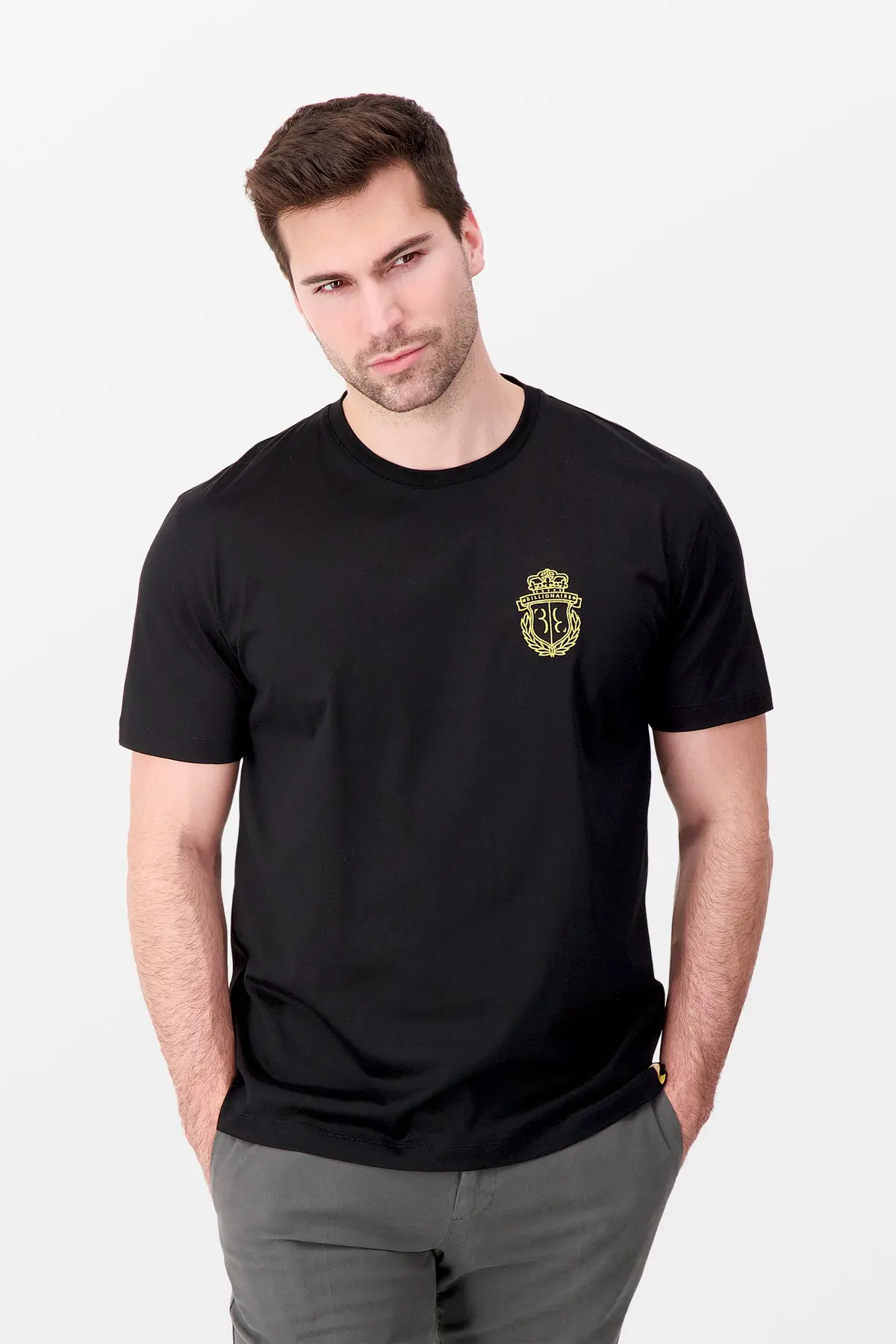Billionaire Black Ss Crest T-Shirt 2