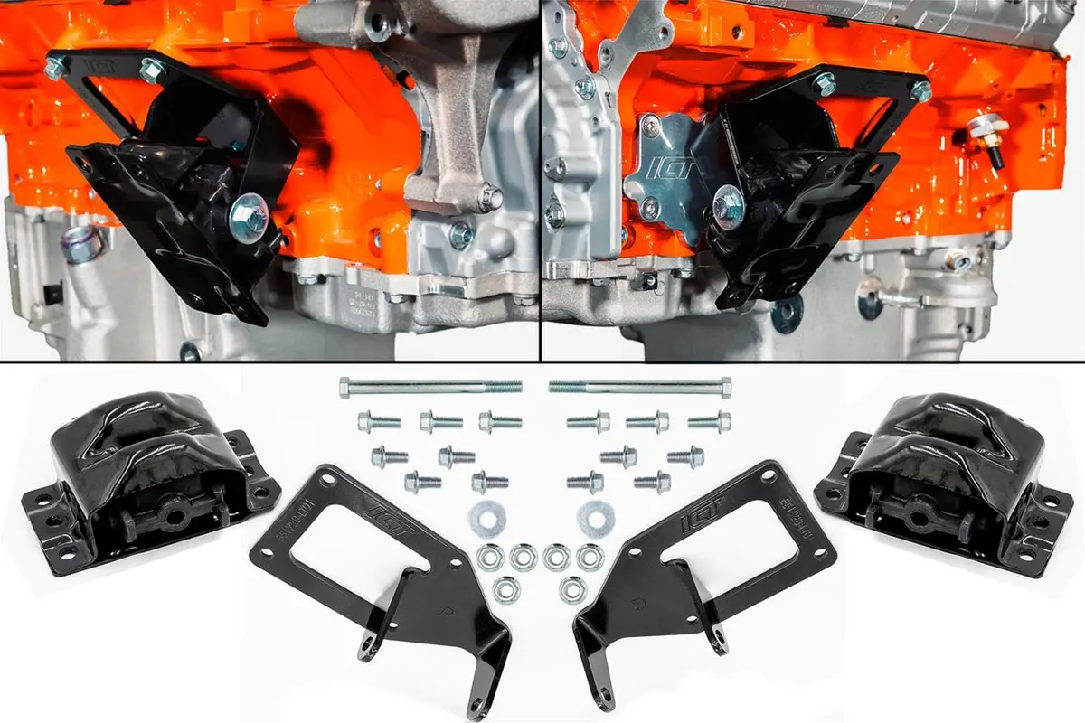 Ict Billet 5510-Kit553Em Engine Mount System 1