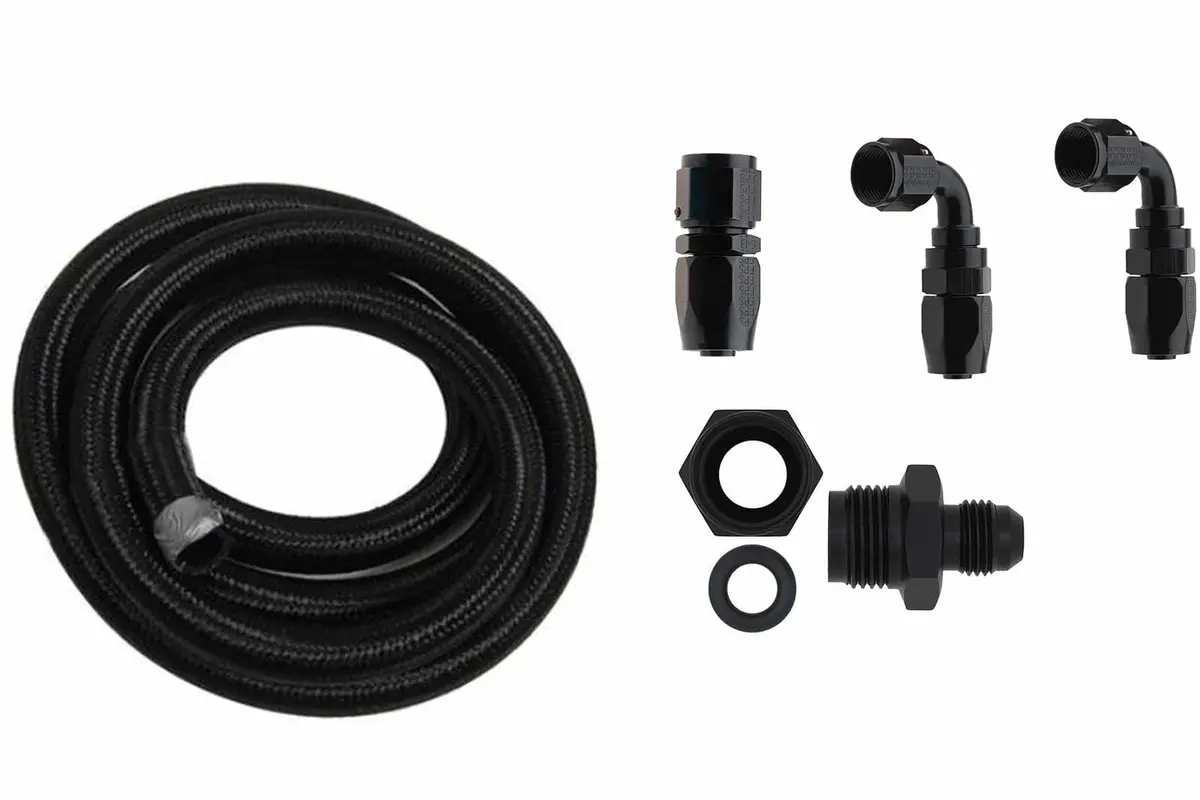 Ict Billet 551082-Plph Power Steering Low-Pressure Hose Kit – Complete Install Set 1
