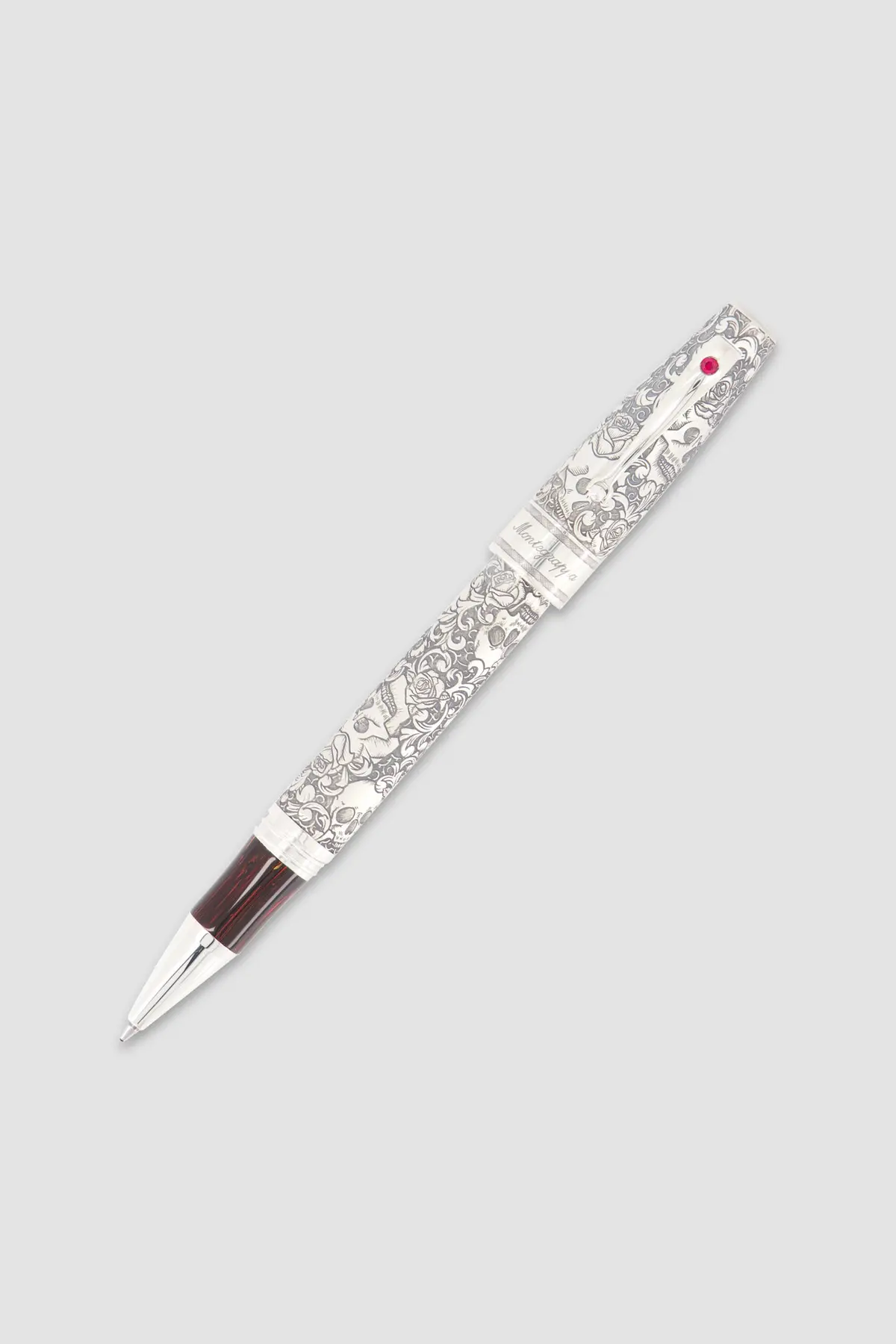 Montegrappa Skulls And Roses Limited Edition Rollerball 1