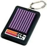 K&N Kn87-11494 Logo Keychain – Embossed Metal Keyring With K&N Branding 1