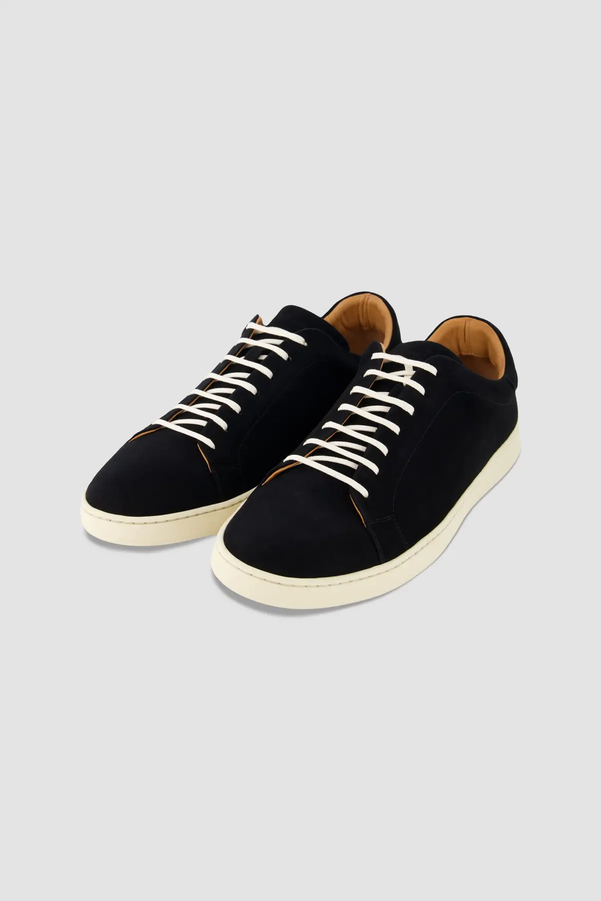 Kiton Black Canvas Sneakers 1