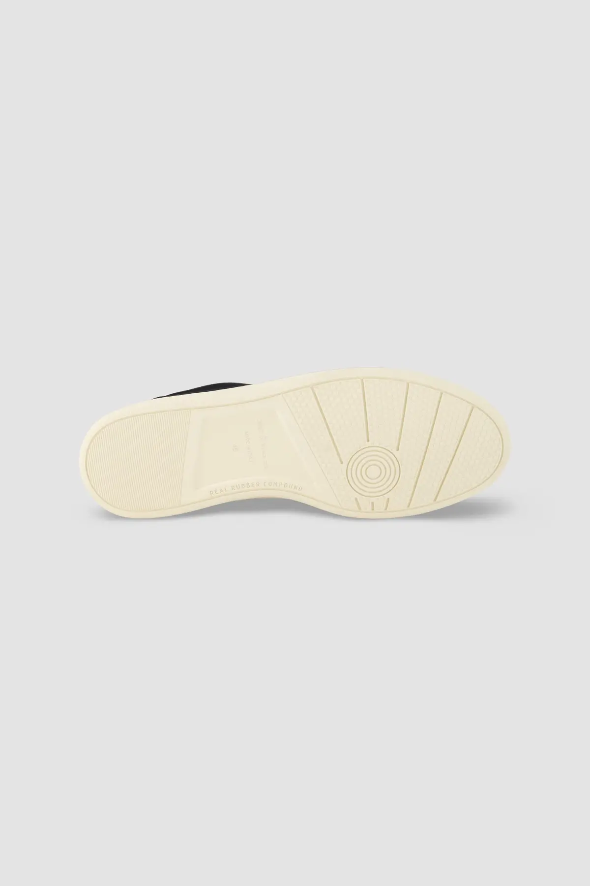 Kiton Black Canvas Sneakers 4