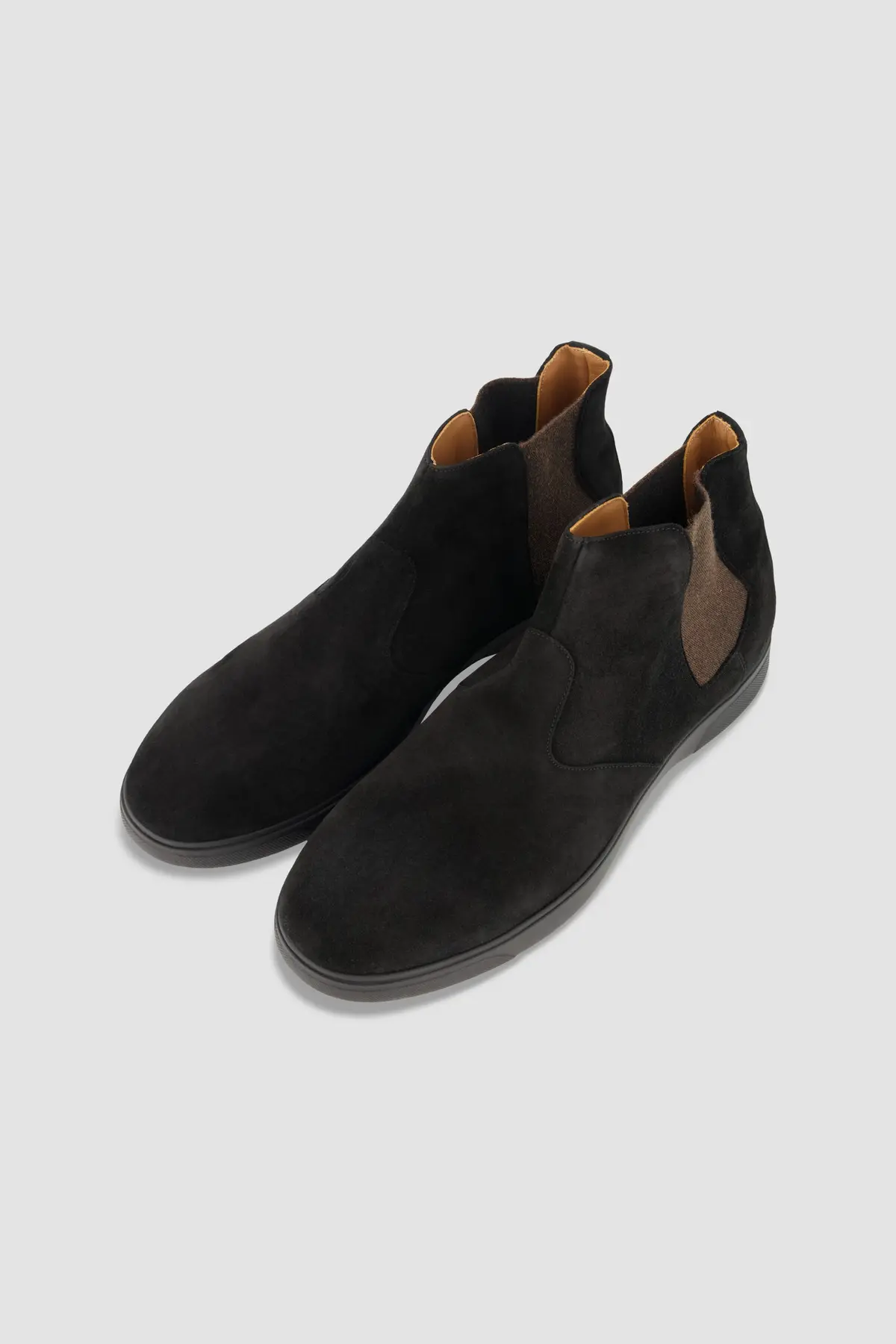 Kiton Black Ankle Boots 1