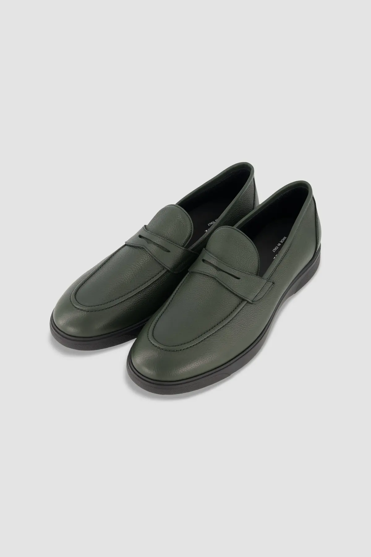 Kiton Greenfinch Leather Loafers 1