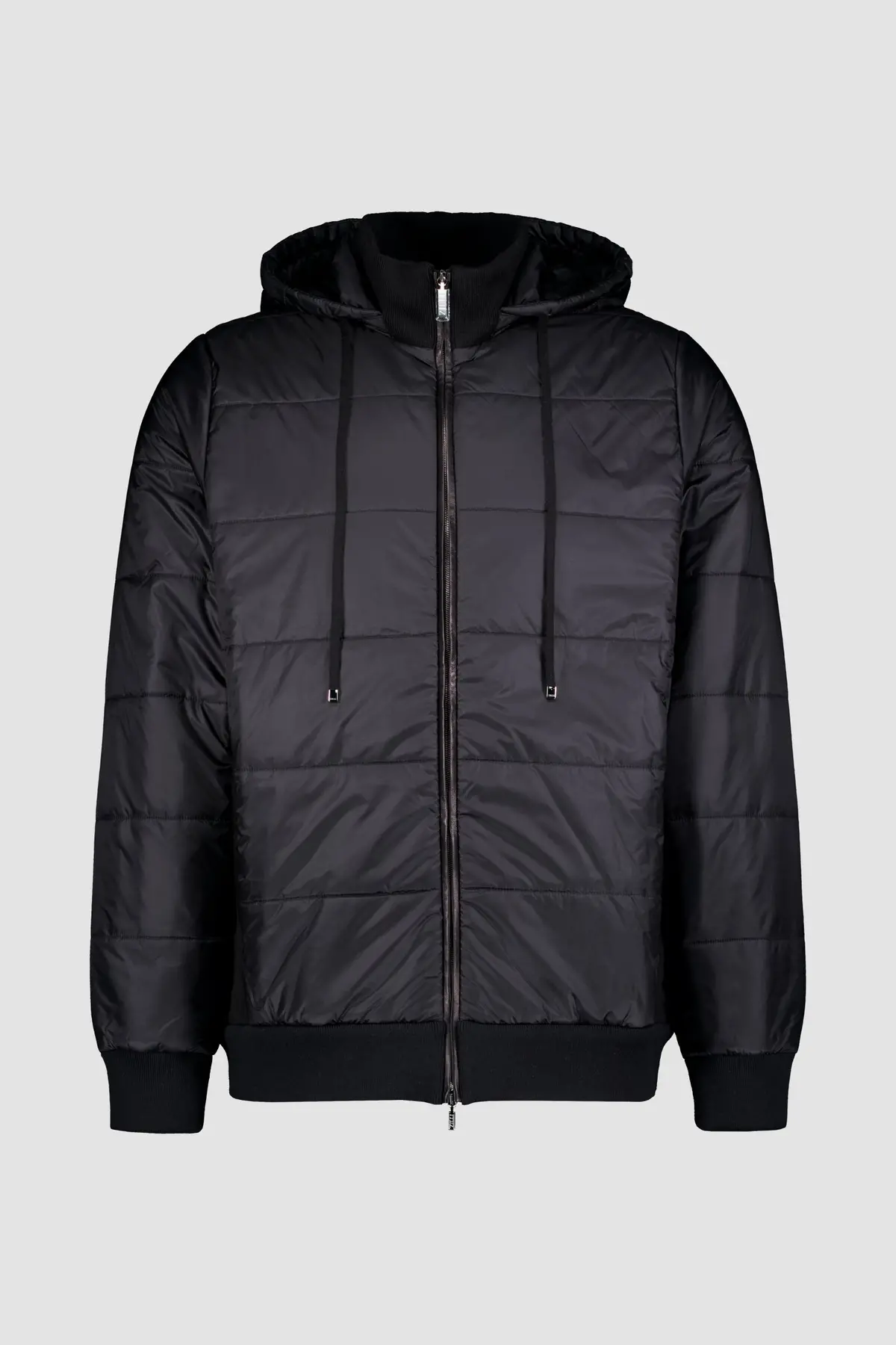 Zilli Black Mock Neck Jacket 1